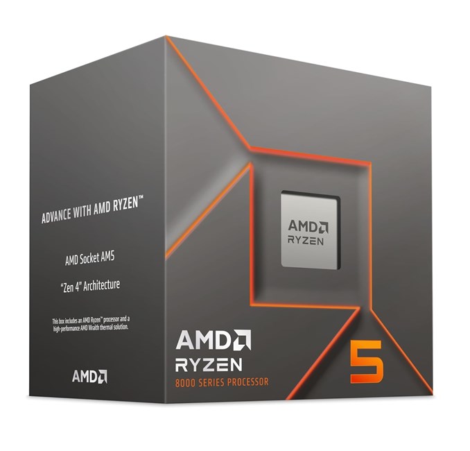 AMD Amd Ryzen 5 8400F AM5Pin 65W Fanlı (Box)-46726