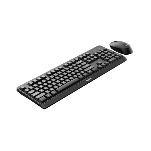 PHILIPS PHILIPS SPT6307BL/38, Siyah, Kablosuz, Türkçe Q, M.Medya, Klavye Mouse Set-61167