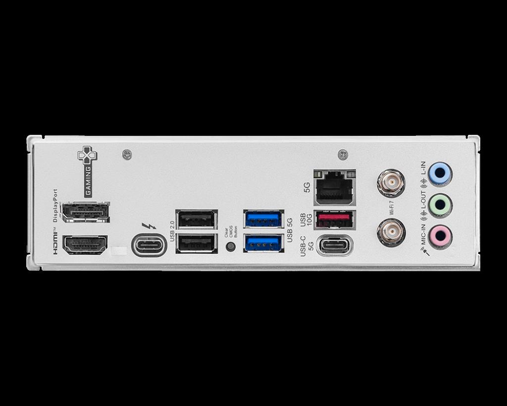 MSI MSI B860M GAMING PLUS WIFI SOKET 1851 DDR5 8600MHZ(OC) 3xM.2 1x TB4 HDMI DISPLAY 5G LAN WIFI 7 mATX-54411