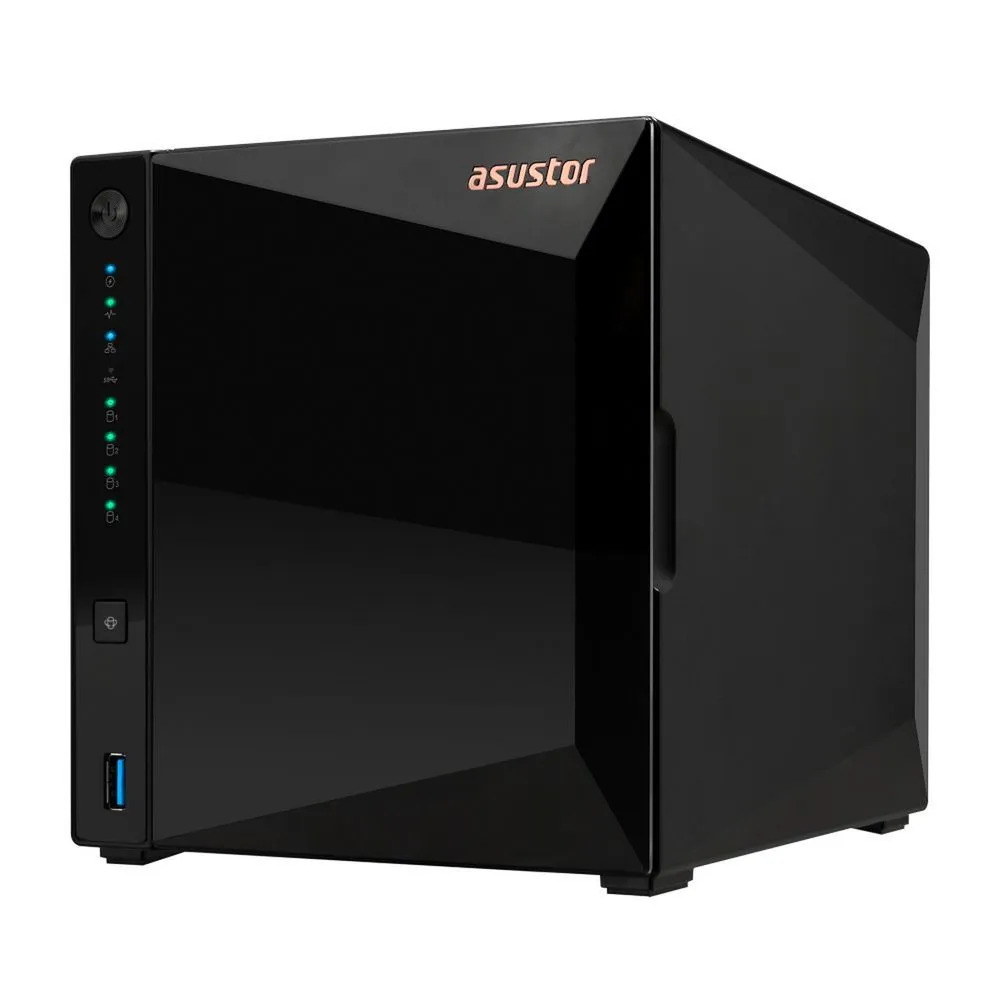 ASUSTOR ASUSTOR AS3304T V2 REALTEK RTD1619B 4 YUVALI 4X22TB DESTEĞİ 2GB DDR4 2.5GbE x1 USB 3.2 x3-56590