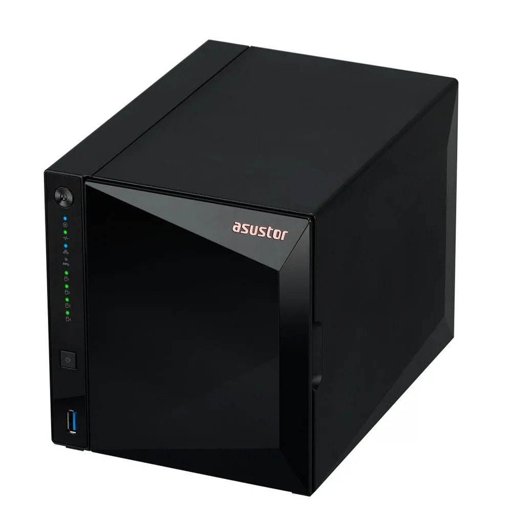 ASUSTOR ASUSTOR AS3304T V2 REALTEK RTD1619B 4 YUVALI 4X22TB DESTEĞİ 2GB DDR4 2.5GbE x1 USB 3.2 x3-56592