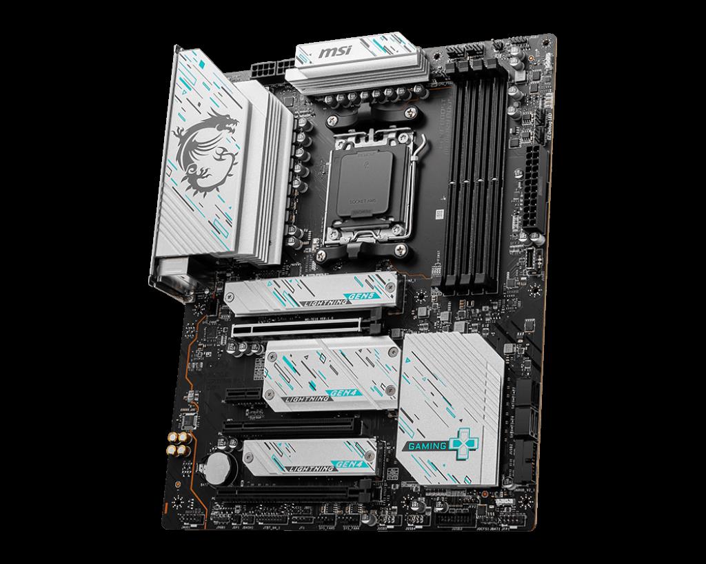 MSI MSI MB X670E GAMING PLUS WIFI AM5 DDR5 7800MHZ(OC) 4x M.2 USB 3.2 HDMI DP 2.5G LAN AMD WIFI 6E ATX-40714
