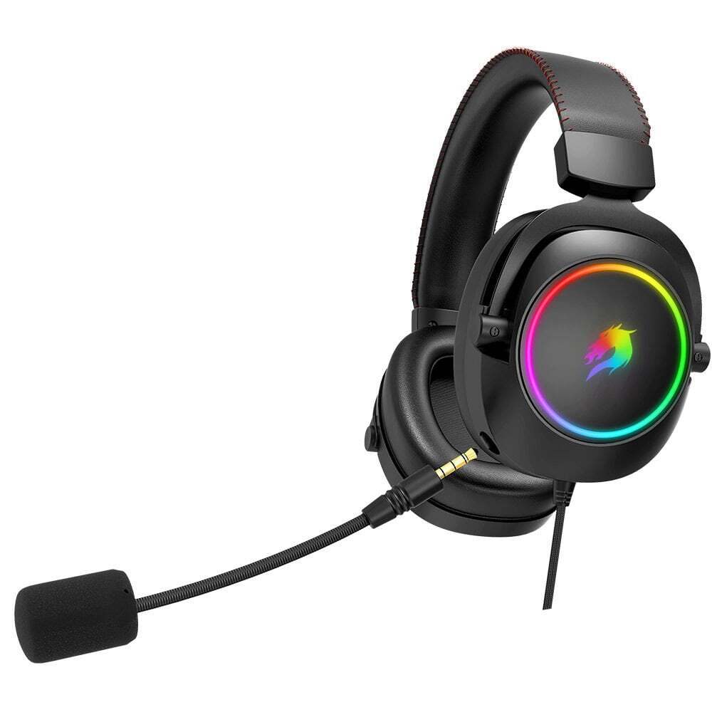 GAMEBOOSTER GameBooster H44  RGB USB7.1 Siyah Profesyonel Oyuncu Kulaklığı-62731