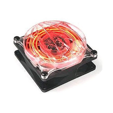 THERMALTAKE Thermaltake Cyclo 80mm Efektli Kırmızı Ledli Kasa Fanı