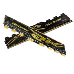 APACER Apacer Panther Black-Gold 32GB (2x16GB) 3200Mhz CL16 DDR4 Gaming Ram (AH4U32G32C28Y7GAA-2)-63428
