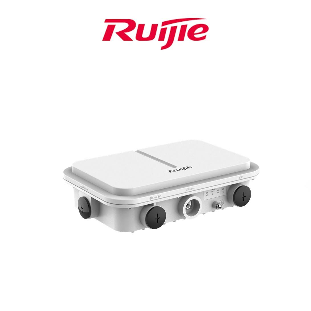 RUIJIE RUIJIE RG-AP680-L Wi-Fi 6 802.11ax 1 PORT RJ-45 + 1 PORT SFP POE 2.4 GHZ & 5 GHZ POE ADATÖRSÜZ OUTDOOR OMNI ANTEN (360 D