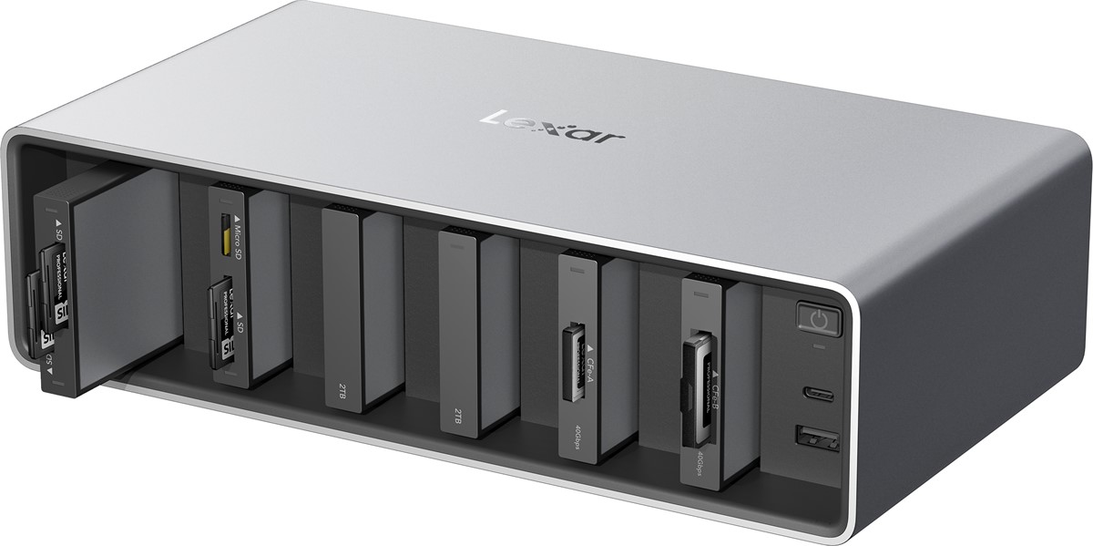 BIGBOY LEXAR PROFESSIONAL WORKFLOW - THUNDERBOLT 4 YUKSELTMESI VE 6 MODUL YUVASI LPWF800N-4A1NGL