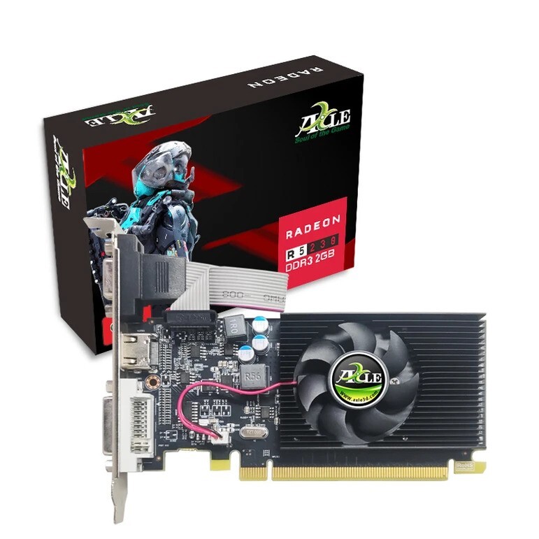 AXLE AXLE AX-R5 230/2GD3P4CDIL R5 230 LP 2GB DDR3 64Bit VGA/DVI/HDMI 16X-56423