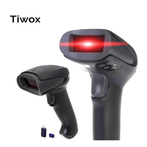 TIWOX Tiwox VSK-118+, EL Tipi, Laser, 2D Karekod, Kablosuz, Barkod Okuyucu (Mini Usb Dongle ile birlikte)