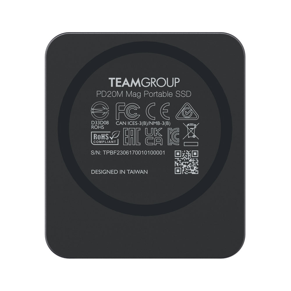 TEAM TEAM PD20M 1TB MAG PORTABLE SSD GRAY  20000/2000MB/s (TPSEG2001T0C108)-53359