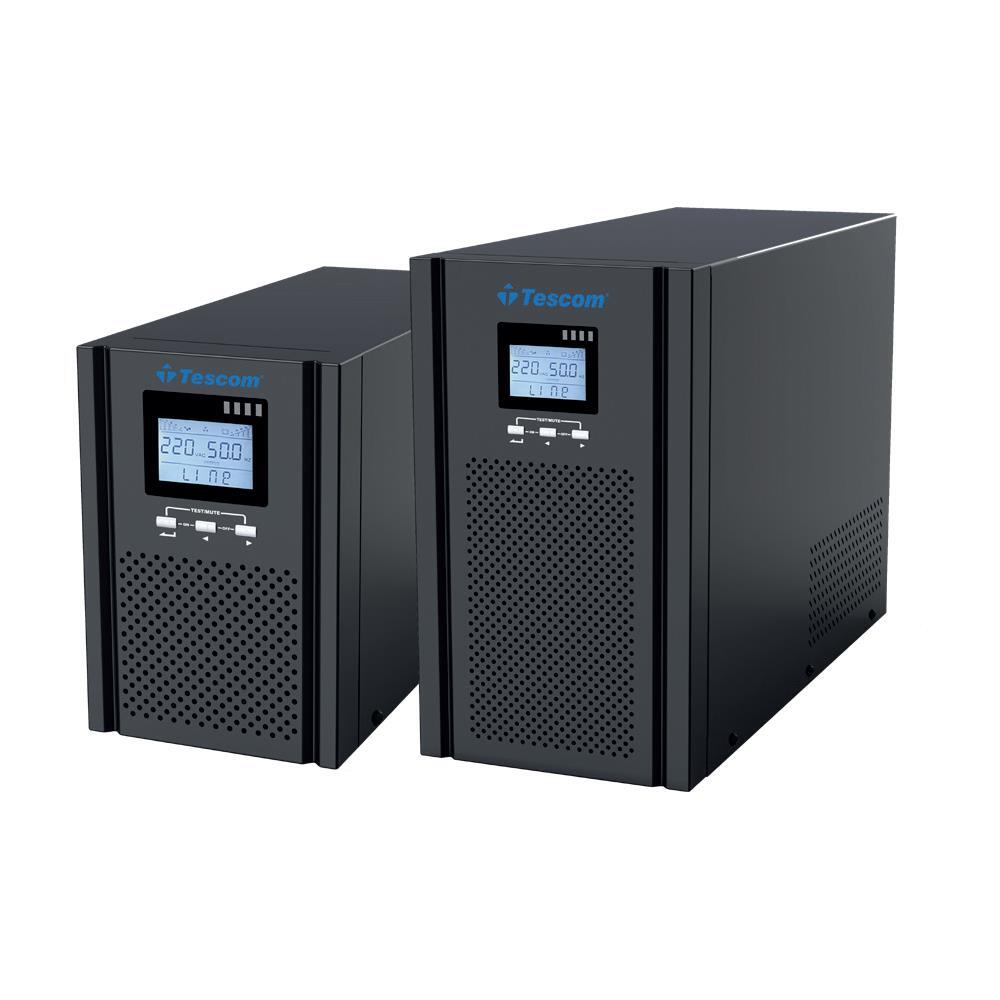 TESCOM TESCOM TEOS+ 1KVA 1F/1F (2X9AH) 5/10DK LCD ONLINE UPS 