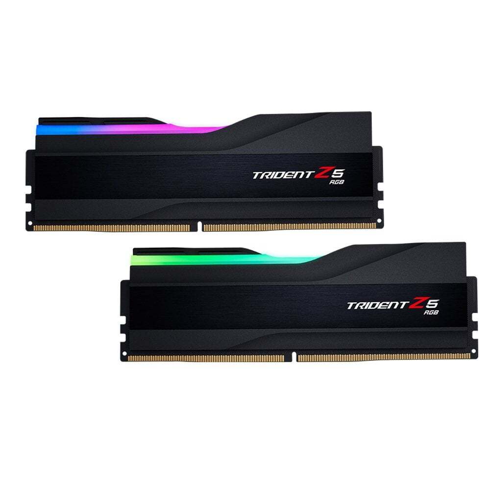 GSKILL  Trident Z5 RGB Siyah DDR5-6400Mhz CL32 32GB (2x16GB) DUAL (32-39-39-102) 1.4V-59024