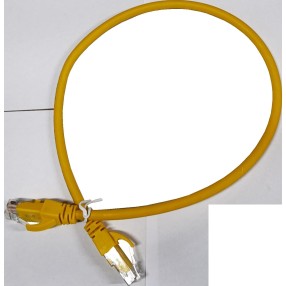 AGER AGER AGER AC-602-0025/Y 25CM UTP CAT6 PATCH KABLO SARI Cu, LSZH AWG 26/7