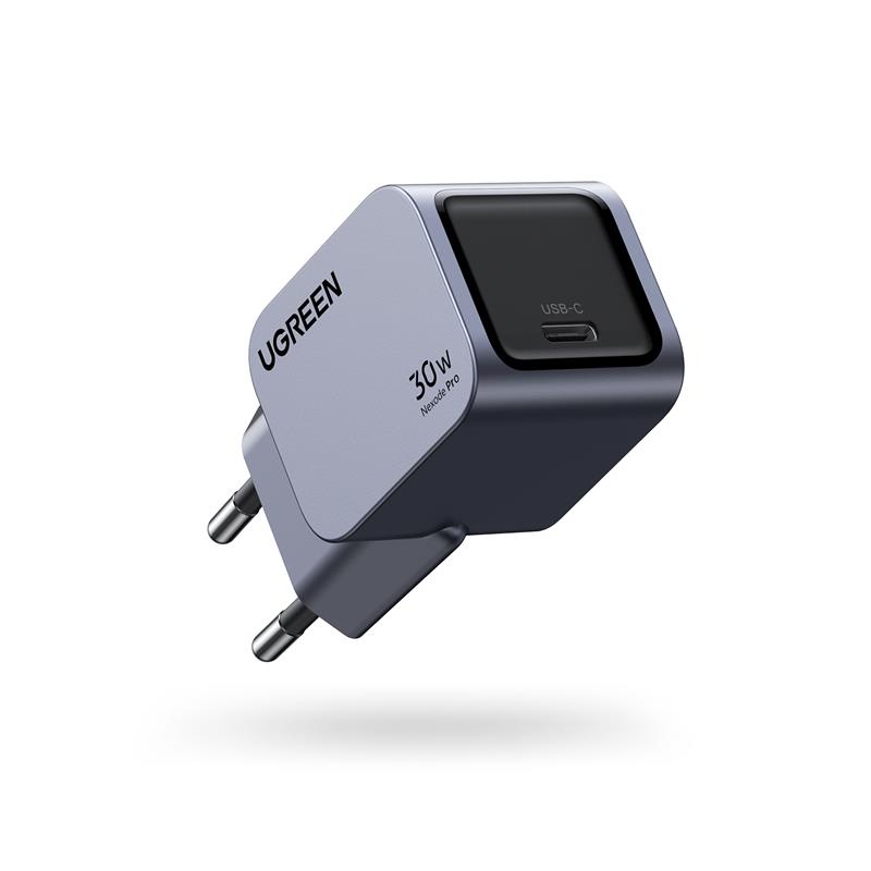 UGREEN UGREEN NEXODE PRO 30W GAN HIZLI ŞARJ CİHAZI TYPE-C QC PD 1XUSB-C UZAY GRİSİ 35006 