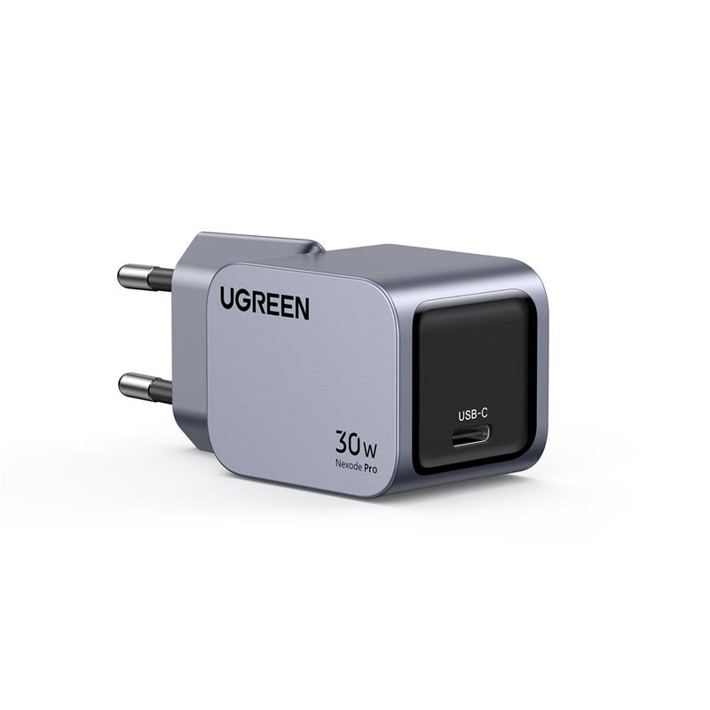 UGREEN UGREEN NEXODE PRO 30W GAN HIZLI ŞARJ CİHAZI TYPE-C QC PD 1XUSB-C UZAY GRİSİ 35006 -50927