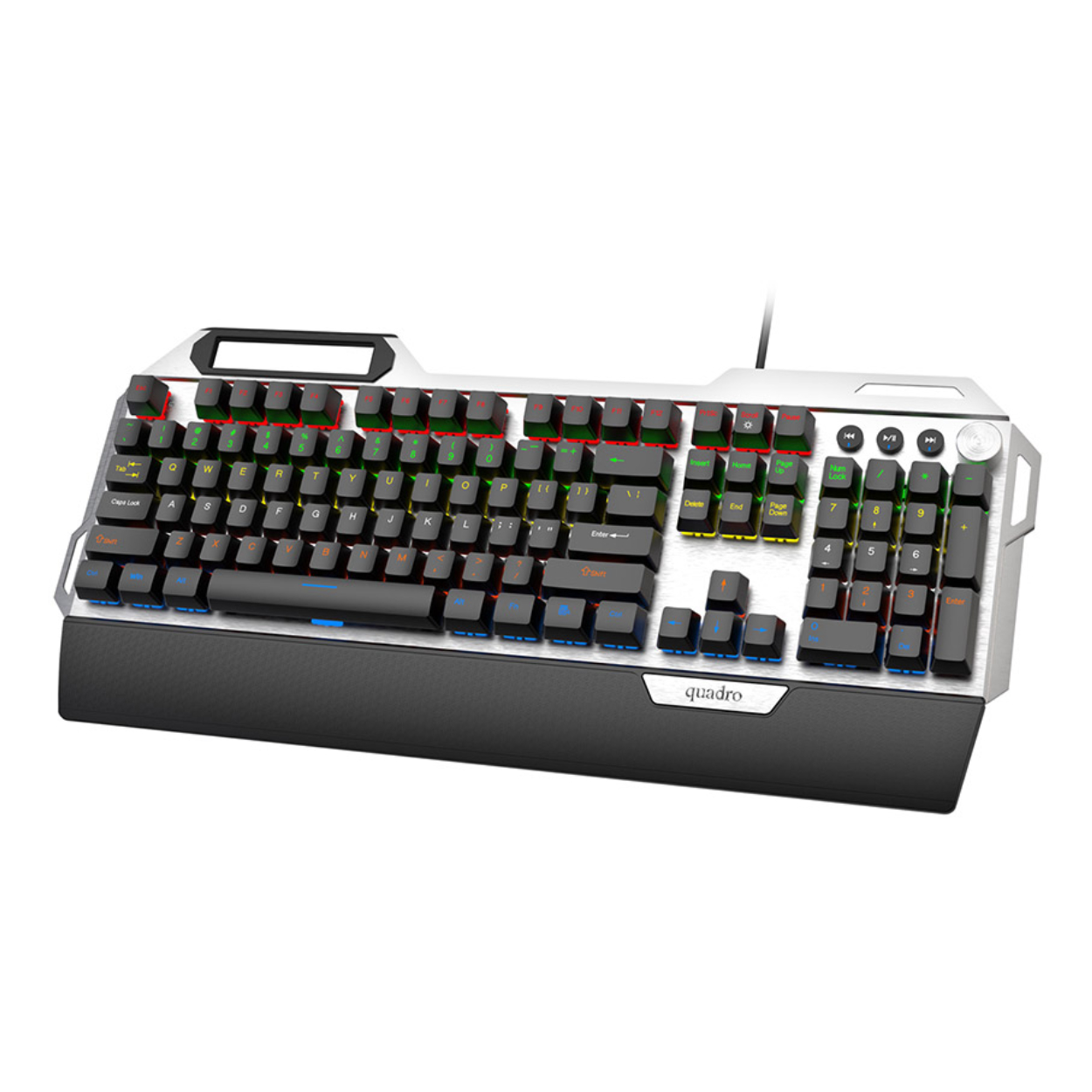 QUADRO QUADRO Q USB Trk TRON X100 Mekanik Gaming Klavye RGB-47322