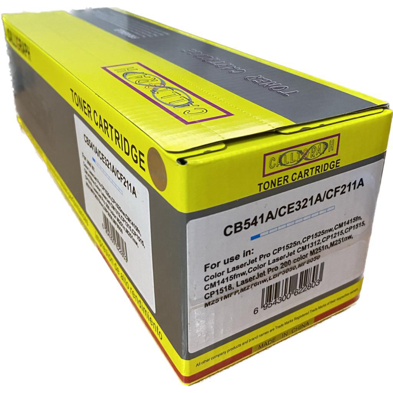 CALLIGRAPH CALLIGRAPH CB541A-CB321A-CF211A MAVİ (125A)(128A)(131A)  TONER 1400 syf