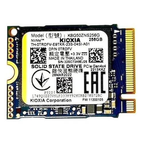 KIOXIA KIOXIA KBG50ZNS256G 256GB 2200-1400 2230 M2 PCIe SSD (Bulk)