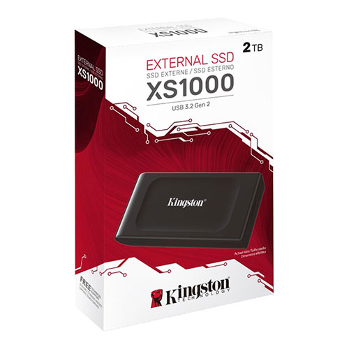 KINGSTON KINGST 2TB Taşınabilir SSD SXS1000/2000G