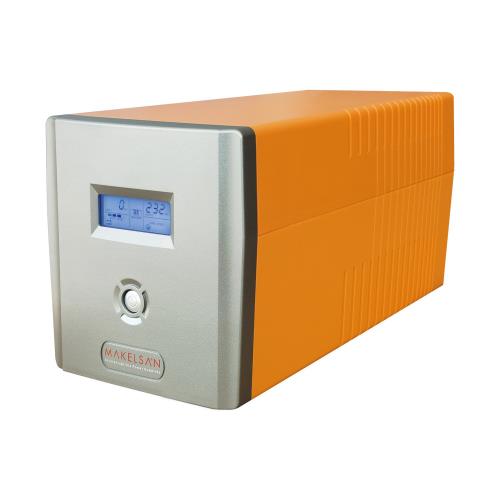 MAKELSAN  MAKELSAN LION 1200VA Line Interactive UPS (2x7A AkÃ¼) 