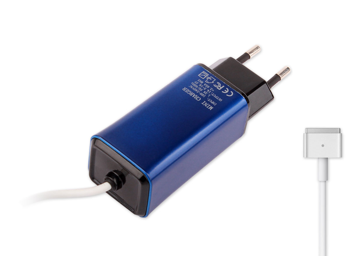 RETRO RETRO-Color, Apple MacBook 45W-60W MagSafe 2 Mini Adaptör - Mavi