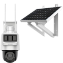 HILOOK HILOOK PTZ-N2C400I-K/4G/C09S20, 4Mpix,  2.8mm, 30Mt Gece Görüşü, Dahili Mikrofon, PIR+RADAR,  4G, Solar  PT IP Kamera