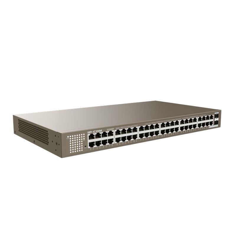 IP-COM IP-COM G3350F 48 PORT GIGABIT + 2X10GB SFP UPLINK L2 CLOUD Y�NET�LEB�L�R RACKMOUNT SWITCH -42898
