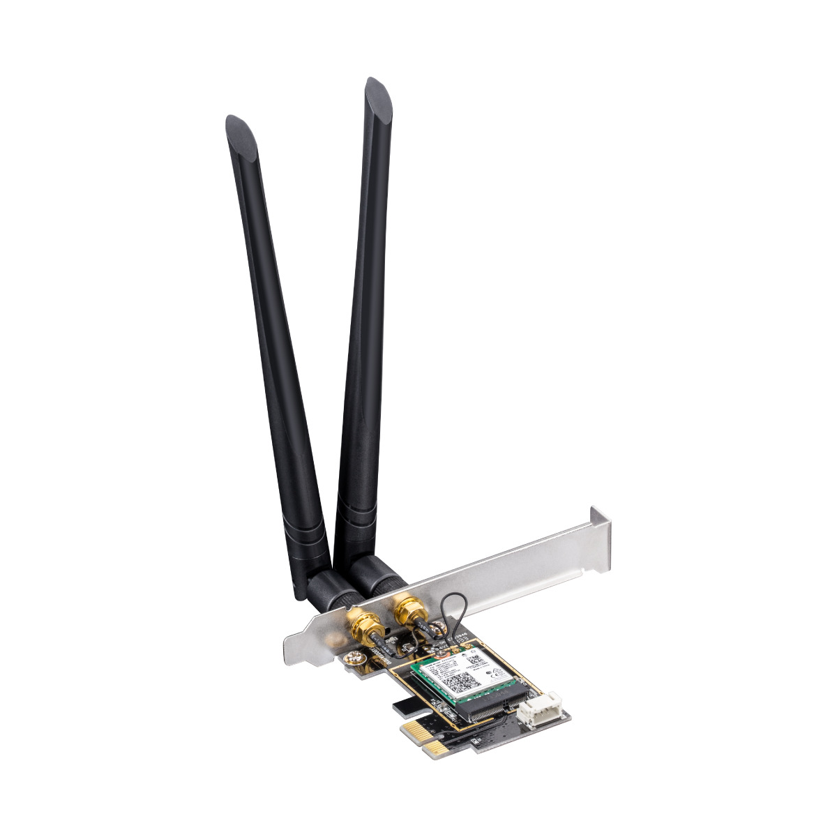 CUDY Cudy WE3000 AX3000Mbps 2.4GHz/5GHz 2*5dBi Anten BT5.2 MU-MIMO Kablosuz Wi-Fi 6 PCIe Adaptör-62615