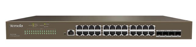 TENDA TENDA TEG5328F 24PORT 10/100/1000 YÖNETİLEBİLİR SWITCH