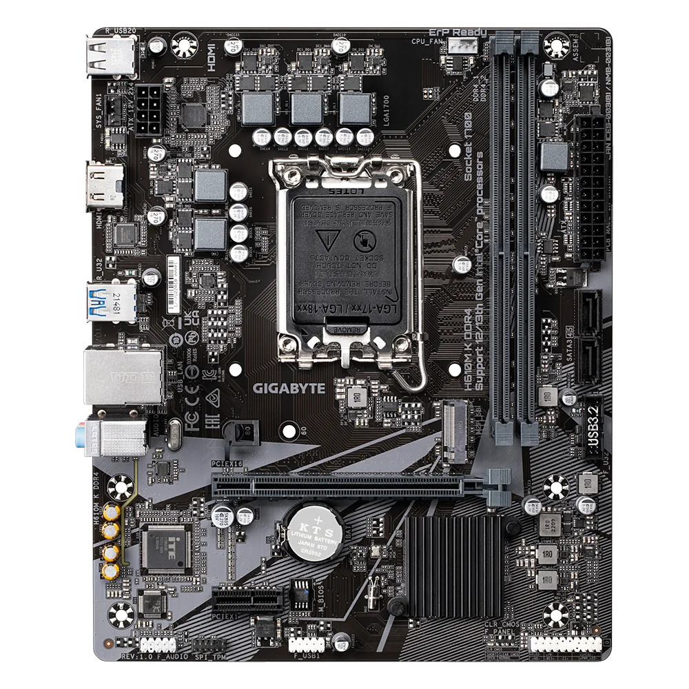 GIGABYTE PCIe 4.0 Design Gen3 x4 M.2 GbE LAN Anti-Sulfur Resistor Smart Fan 6