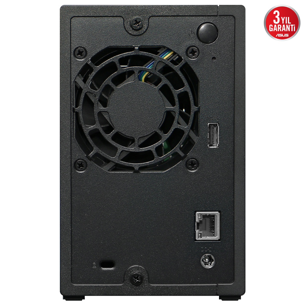 ASUSTOR Asustor AS1102TL 2xDisk (2x22TB'a Kadar) 1GB DDR4 1xGbE Nas Yedekleme Ünitesi-48595