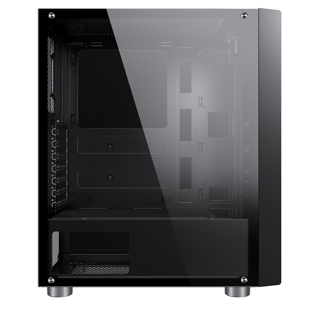 POWERBOOST  VK-G3403S 650w 80+ USB3.0 Kırmızı LED fan Mesh Panel kasa