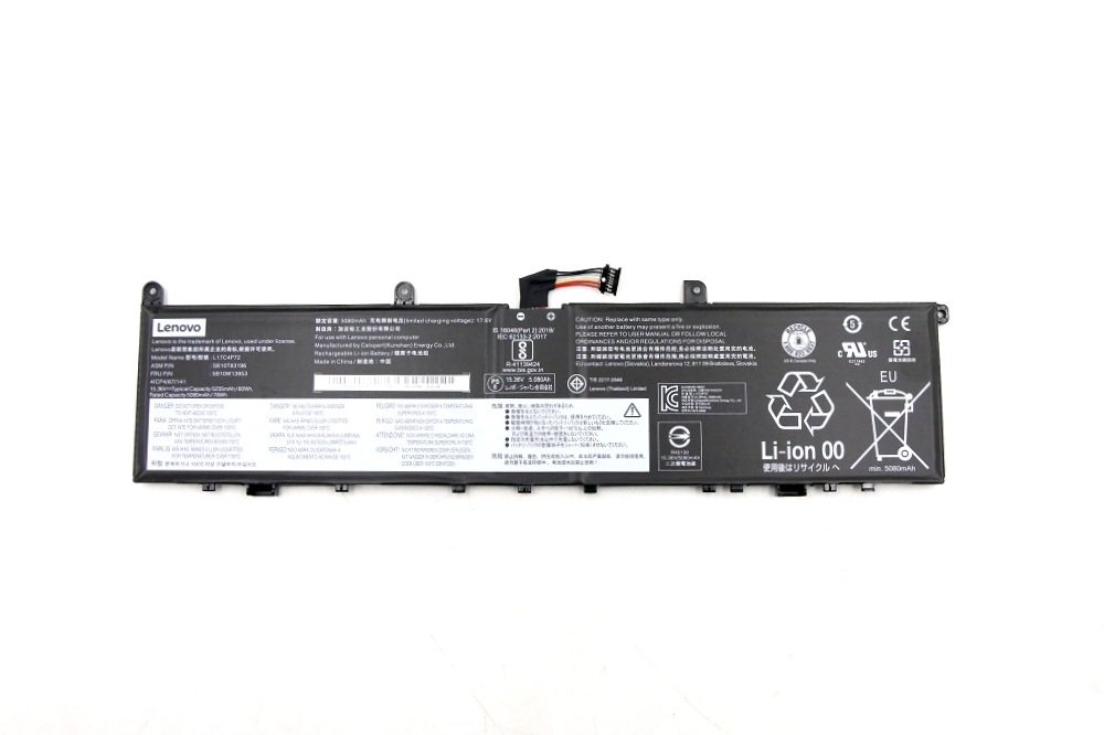 RETRO RETRO Lenovo ThinkPad P1 Gen1, L17C4P72 Notebook Bataryası