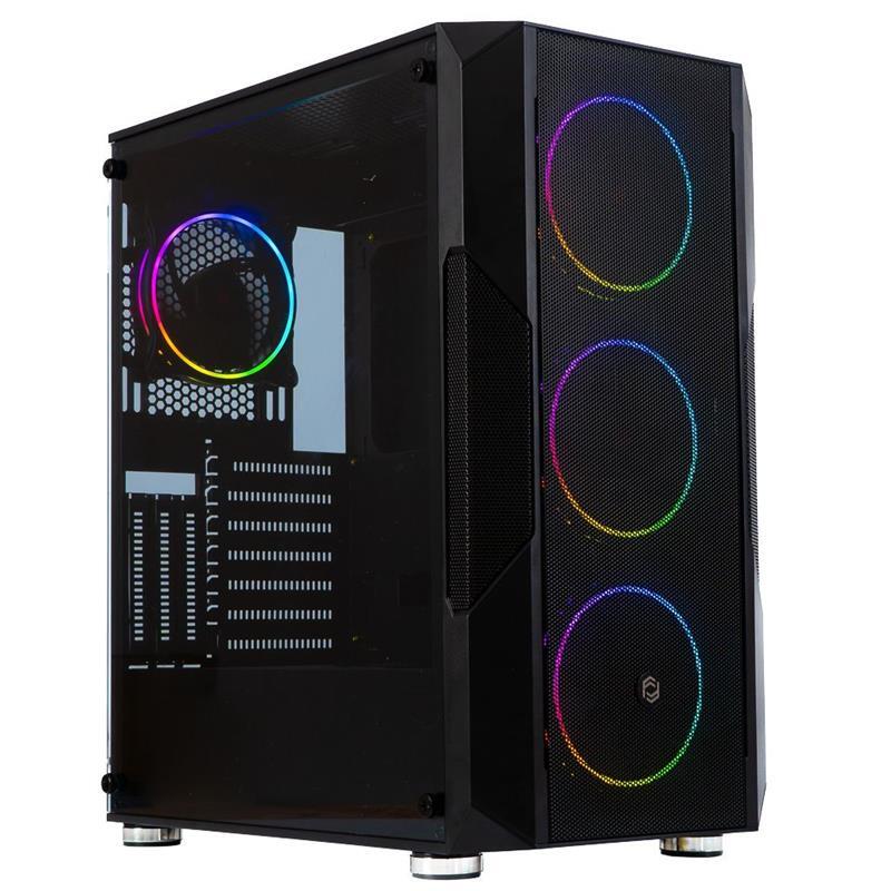 FRISBY FRISBY FC-9435G 750W 80+ BRONZE 4X120MM DOUBLE SLIM RING RGB FAN USB3.0 GAMING S�YAH KASA 