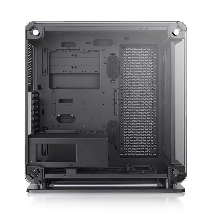 THERMALTAKE  core p6 siyah 3 x tempered glass pencereli midtower kasası