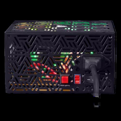GAMDıAS  GAMDIAS KRATOS E1-600, 600W, RGB, GAMING, ATX, Power Supply (PSU) -32164