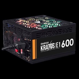 GAMDıAS  GAMDIAS KRATOS E1-600, 600W, RGB, GAMING, ATX, Power Supply (PSU) -64285