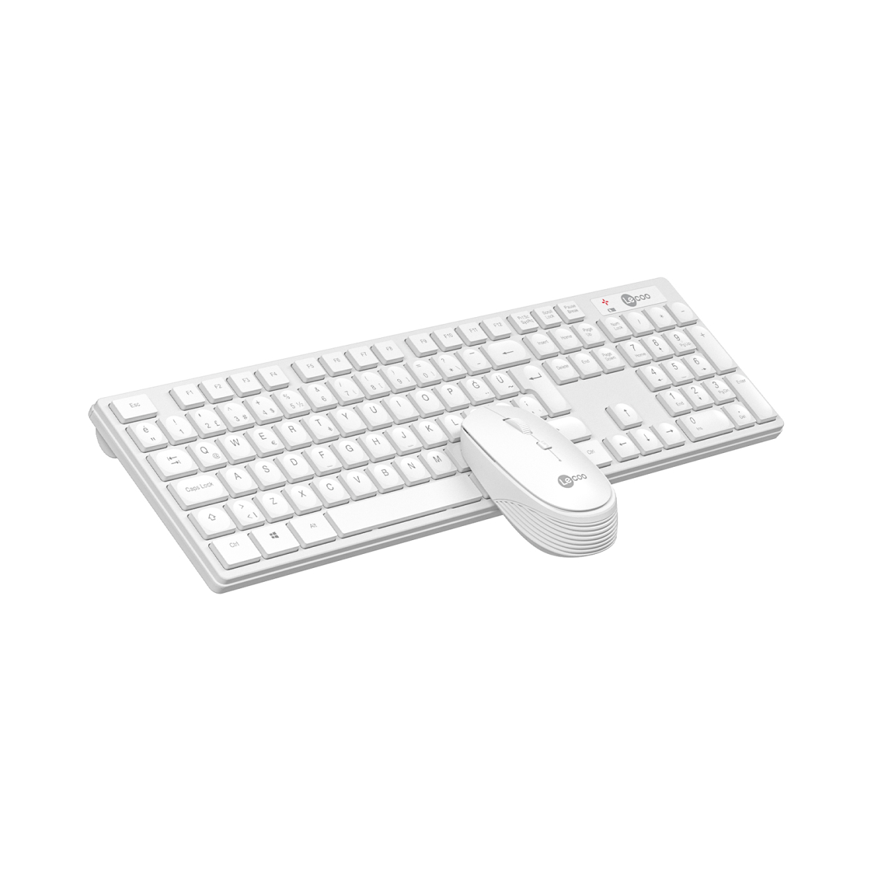 LECOO LENOVO LECOO KM2001 KABLOSUZ TÜRKÇE Q KLAVYE & MOUSE SET BEYAZ-49626