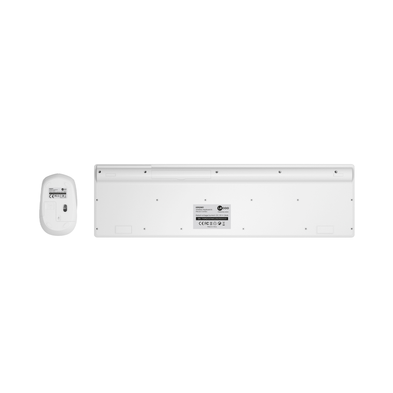 LECOO LENOVO LECOO KM2001 KABLOSUZ TÜRKÇE Q KLAVYE & MOUSE SET BEYAZ-49627