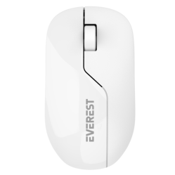 EVEREST EVEREST SMW-973, Beyaz, USB Nano 2,4G Kablosuz, 1200dpi, Optik, 4 Tuşlu, Mouse-67123