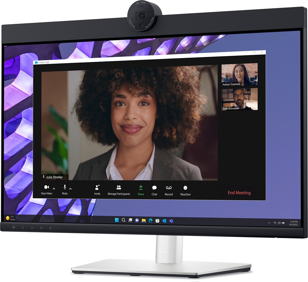 DELL DELL 24 P2424HEB VIDEO CONFERENCING MONITOR 8MS 60HZ 1920 x 1080 VESA 1x DP 1x HDMI-45599