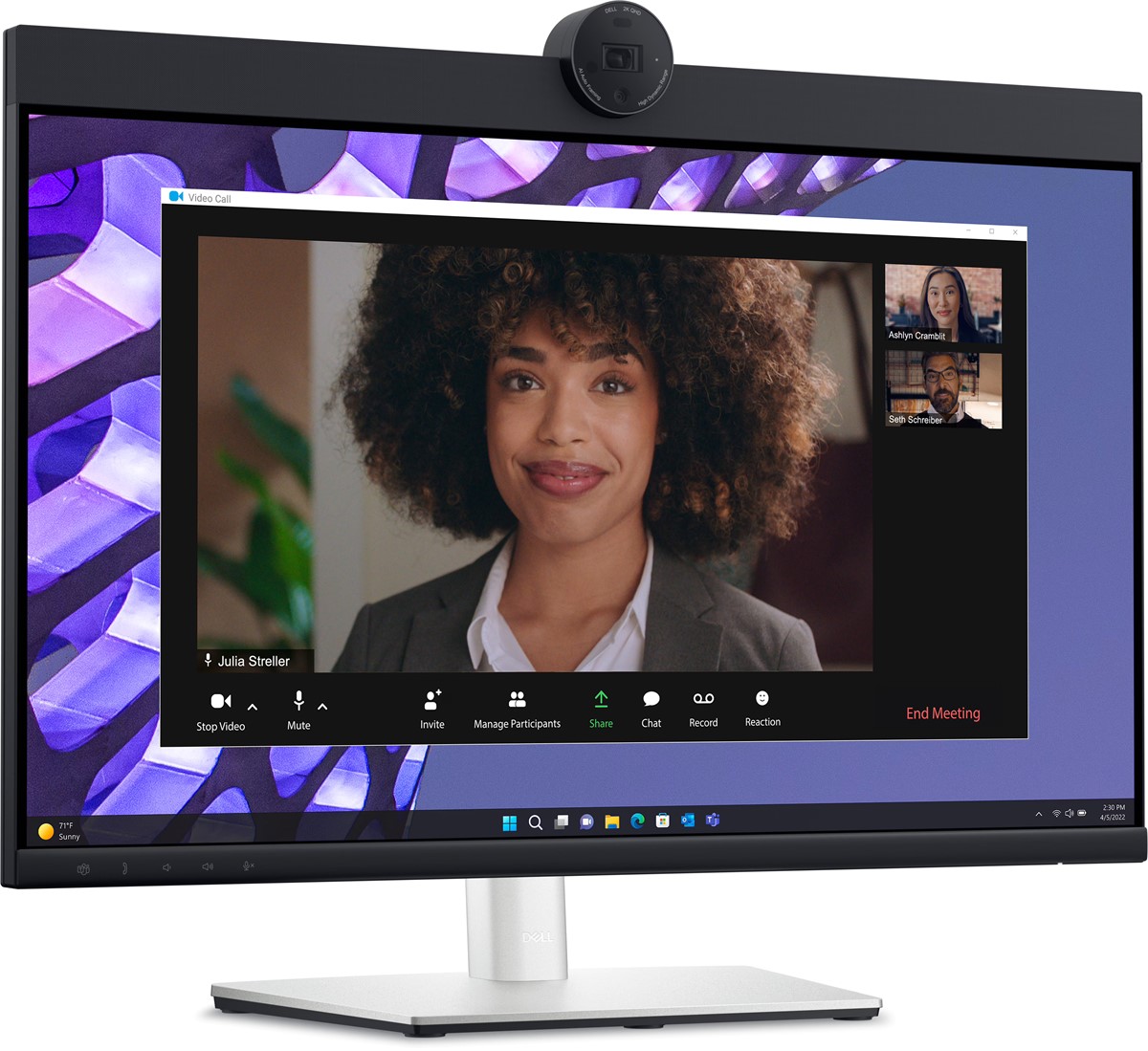 DELL DELL 24 P2424HEB VIDEO CONFERENCING MONITOR 8MS 60HZ 1920 x 1080 VESA 1x DP 1x HDMI-45600