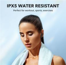 TAOTRONICS IPX5 Suya Dayanıklı Bluetooth 5.3 ENC USB-C Şarjlı TWS Kulaklık-56754