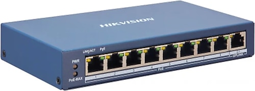 HIKVISION Hikvision DS-3E1309P-EI  8 Port Yönetilemez PoE Switch