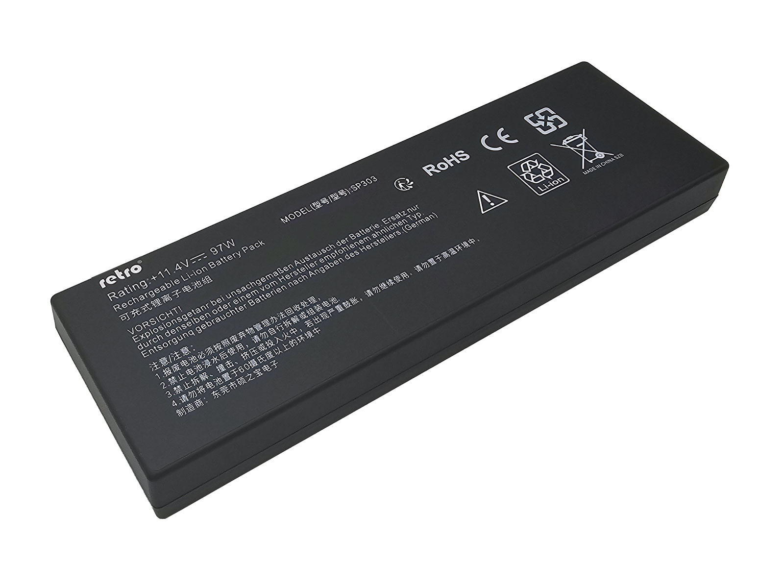 RETRO RETRO Siemens Simatic Field PG M3, SP303 Notebook Bataryası