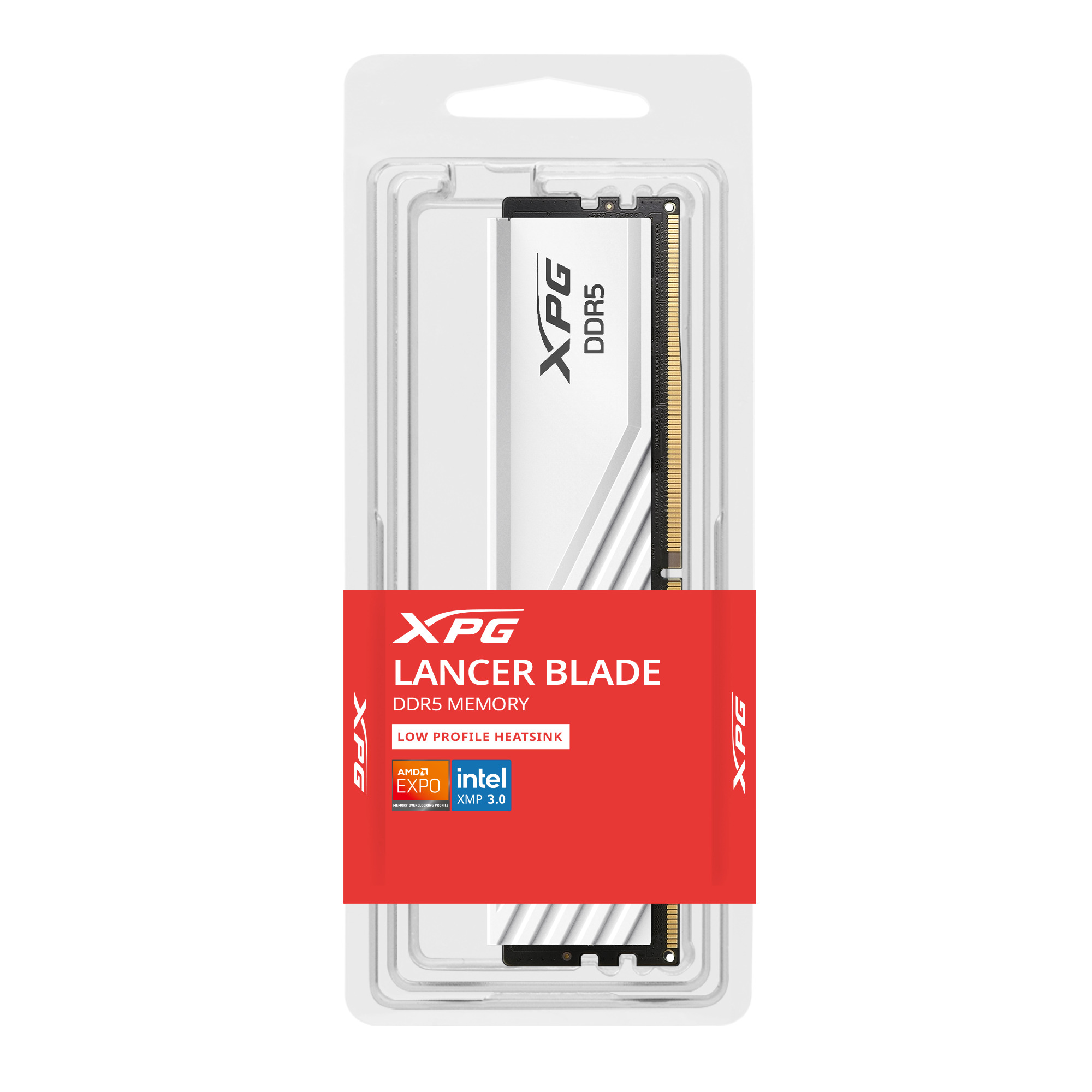 ADATA XPG Lancer Blade Beyaz DDR5-6000Mhz CL48 16GB (1x16GB) Single (48-48-48) 1.1V