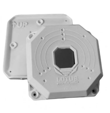OEM CAM BOX LOTUS JB-411 BEYAZ PLASTİK KARE BUAT (TABAN DAHİL)