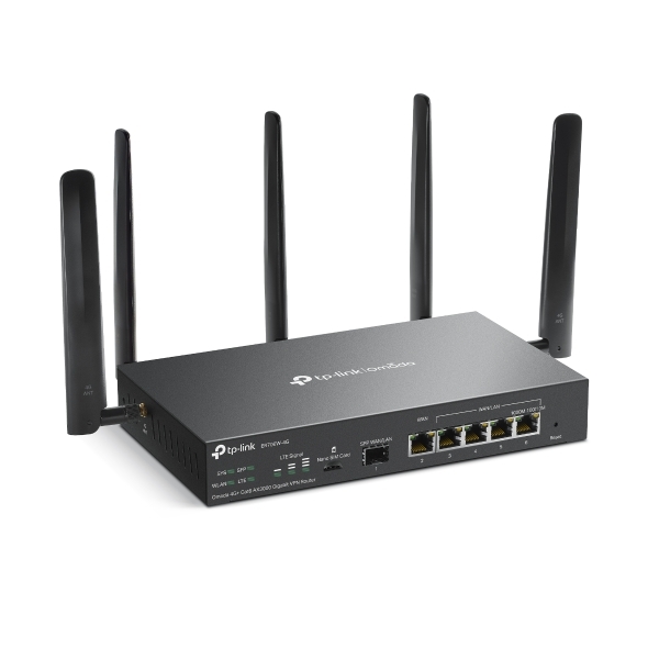OMADA OMADA  ER706W-4G-4G LTE Wi-Fi 6 AX3000 Load Balance VPN Router.-60783