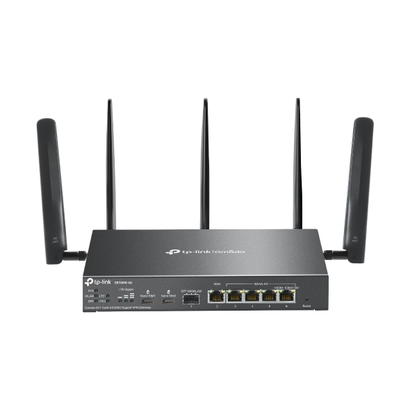 OMADA OMADA  ER706W-4G-4G LTE Wi-Fi 6 AX3000 Load Balance VPN Router.-60785