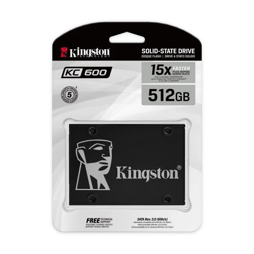 KINGSTON KINGSTON SKC600/512G, KC600, 512GB, 550/520, 2,5&quot; SATA3, SSD-61580